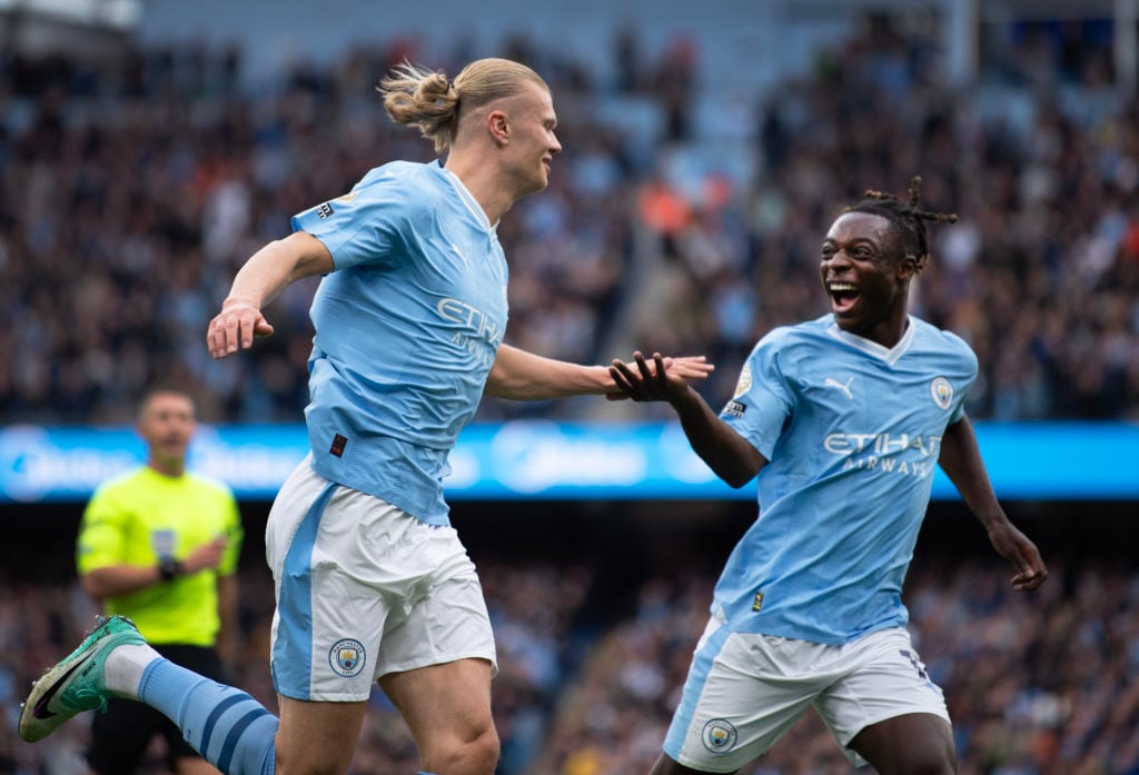 Haaland, Doku, Manchester City Premier League