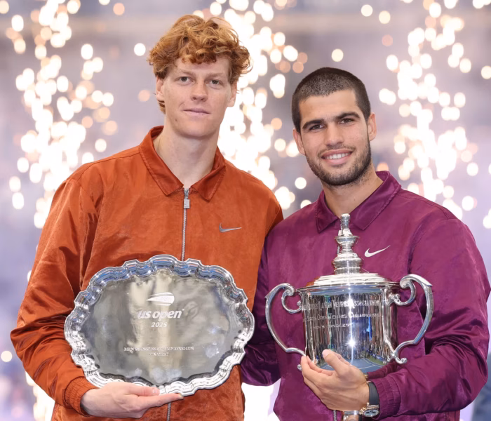 Jannik Sinner Carlos Alcaraz US Open 2025