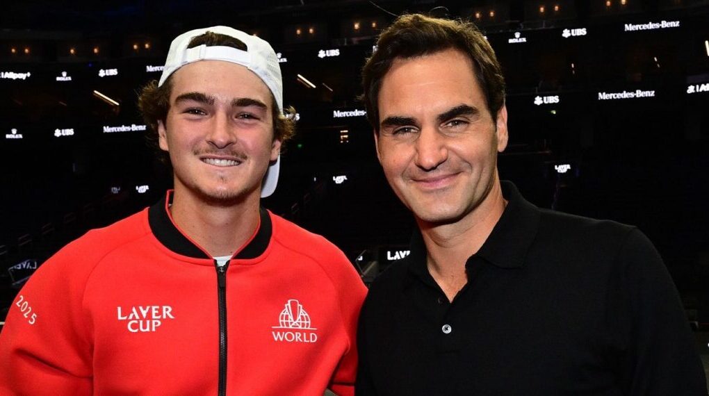 João Fonseca Roger Federer