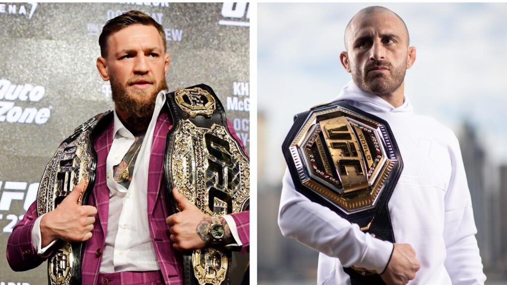 Alexander Volkanovski sugeriu um combate contra Conor McGregor no retorno do irlandês ao UFC