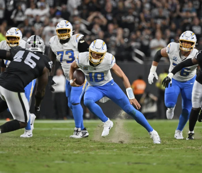 Chargers vence.