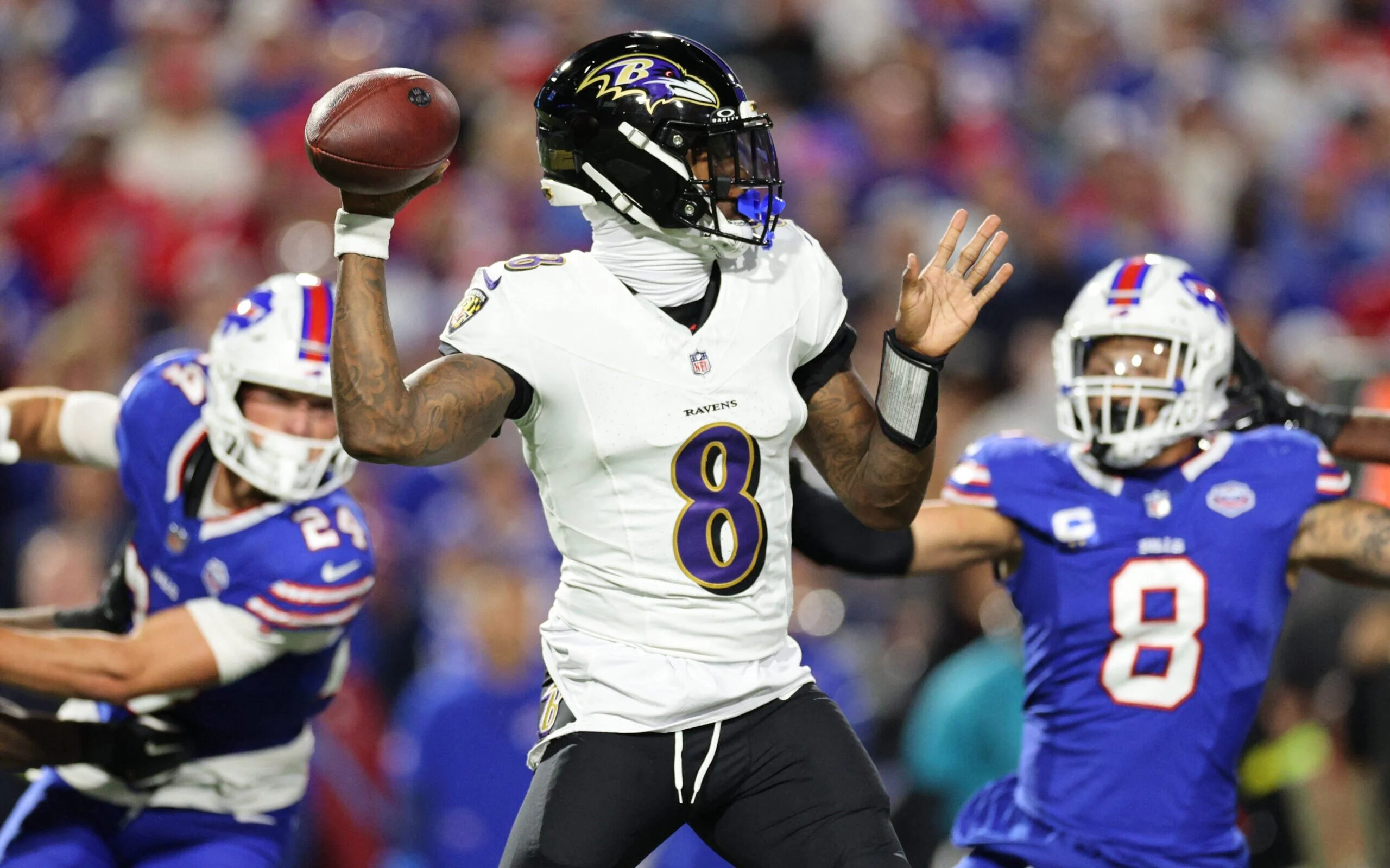 NFL: Lamar Jackson (Foto: Bryan Bennett/Getty Images/AFP)