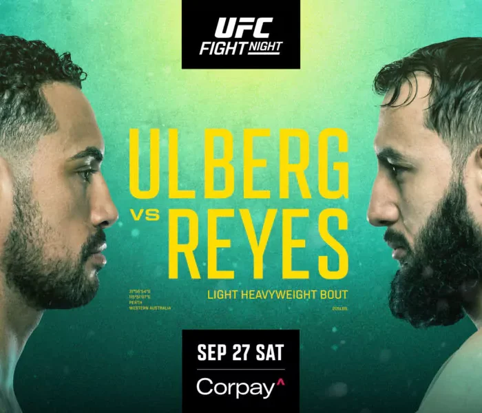 UFC Perth: Ulberg x Reyes