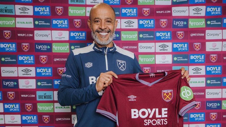Nuno Espírito Santo, West Ham