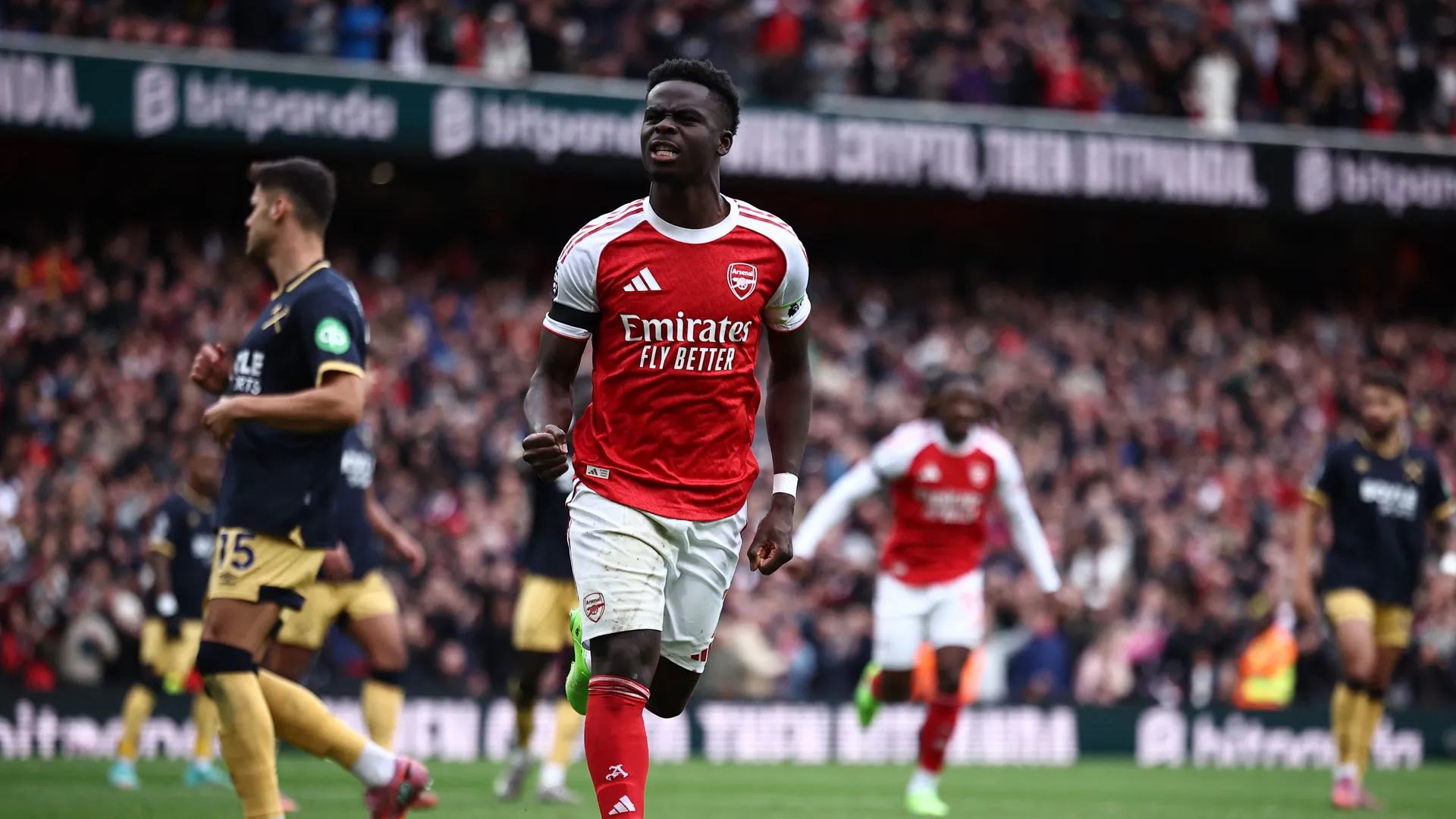 Saka Arsenal x West Ham Premier League