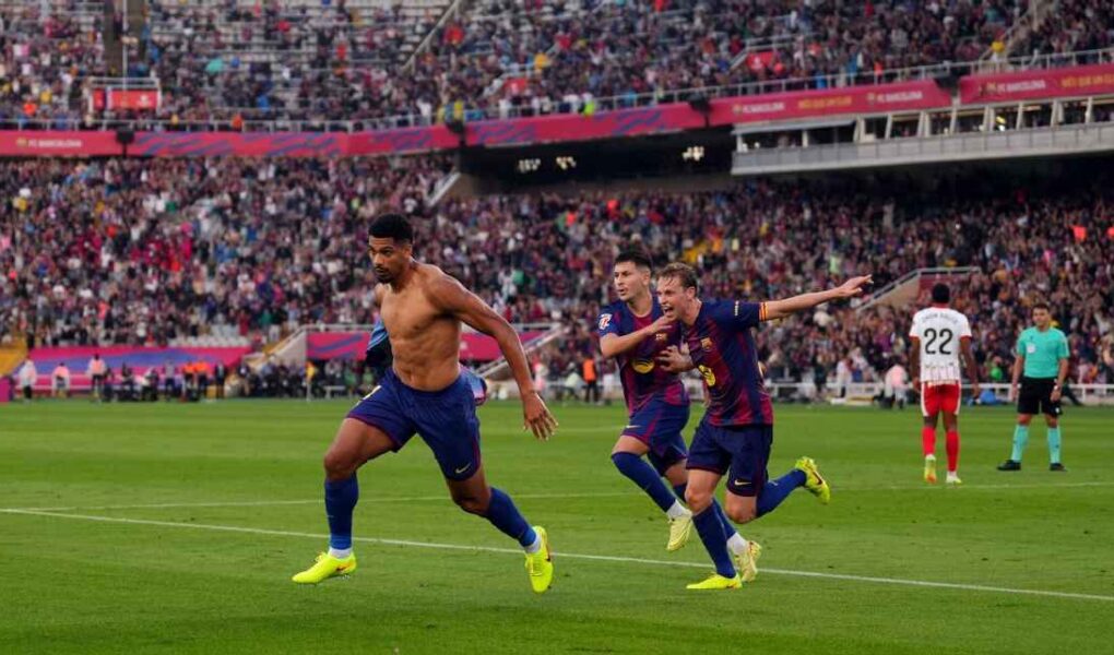 Ronald Araújo Barcelona x Girona