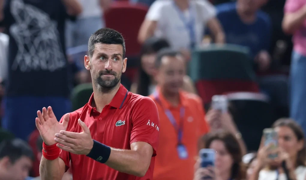 Novak Djokovic Masters 1000 de Xangai 2025
