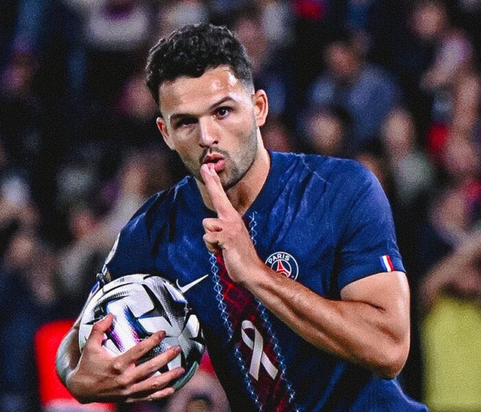Gonçalo Ramos PSG x Strasbourg