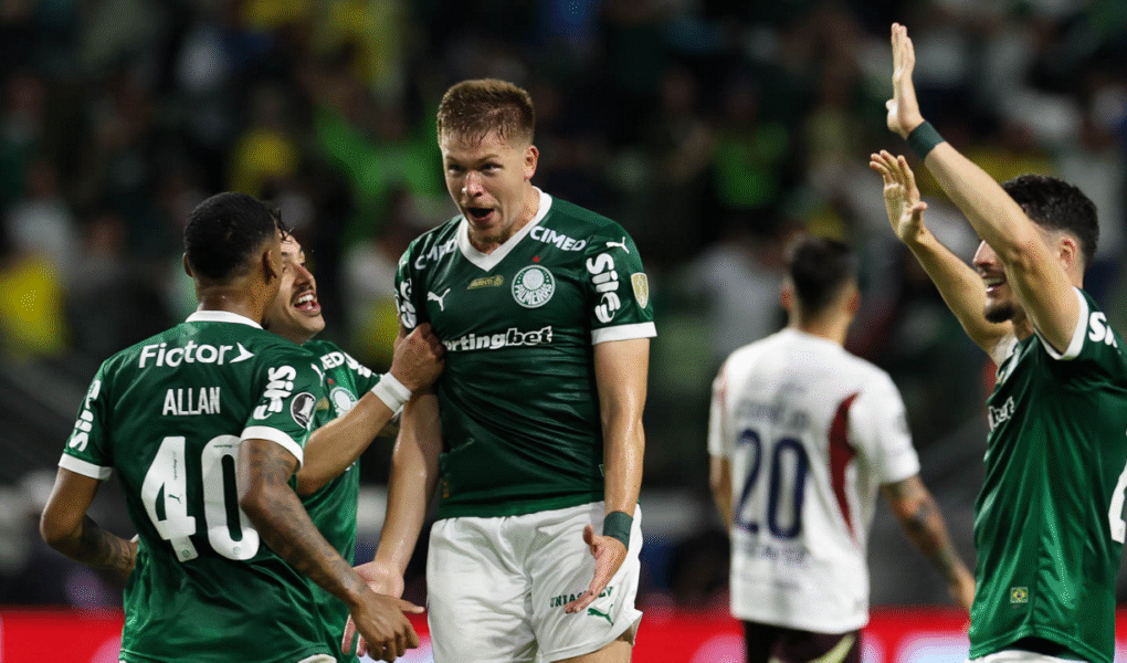 Bruno Fuchs Palmeiras x LDU Libertadores 2025