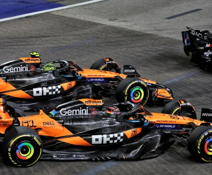 Oscar Piastri Lando Norris McLaren F1