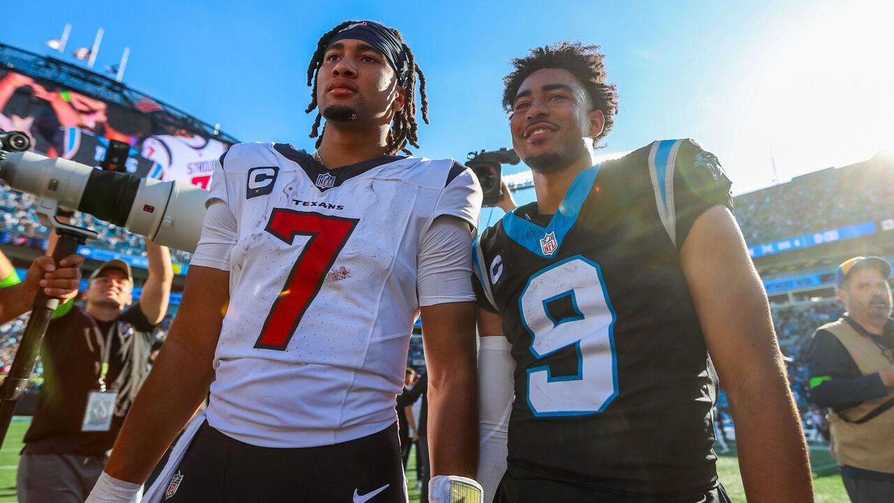 NFL: CJ Stroud e Bryce Young (Foto: Icon Sportswire / Getty)