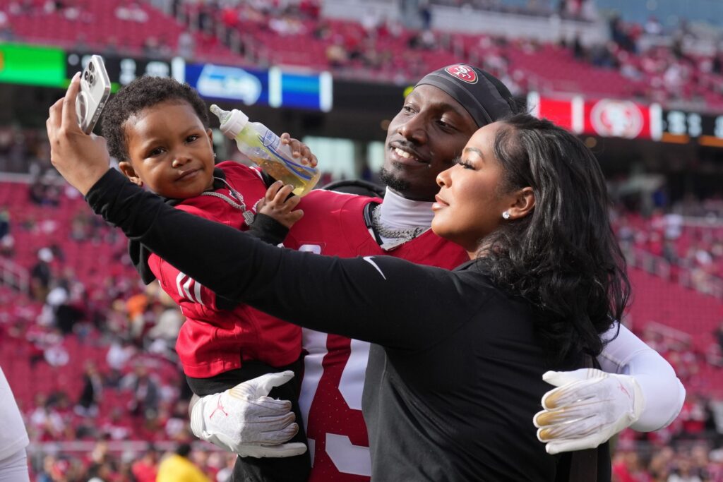 Deebo Samuel e Mahogany Jones estão juntos desde 2019