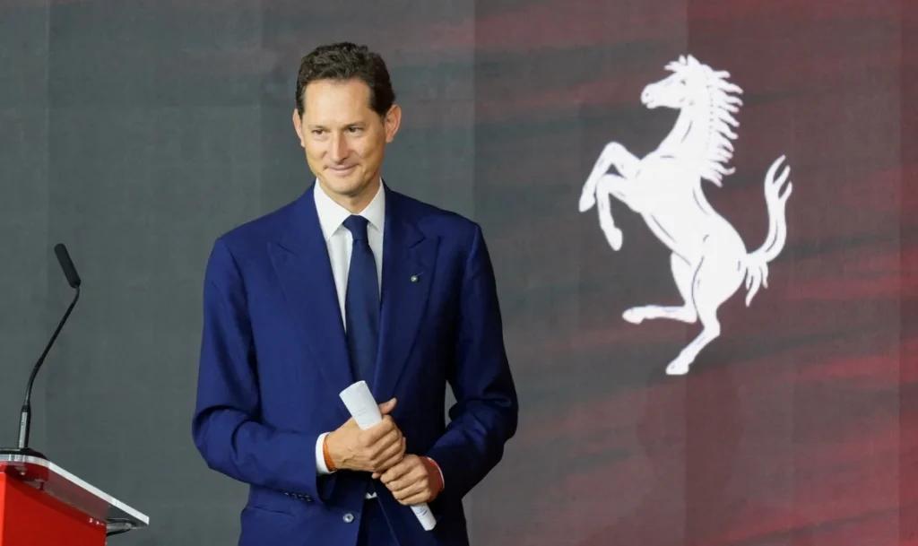 John Elkann, presidente da Ferrari 