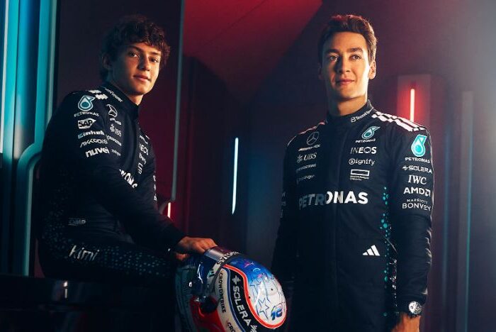Mercedes Antonelli Russell F1