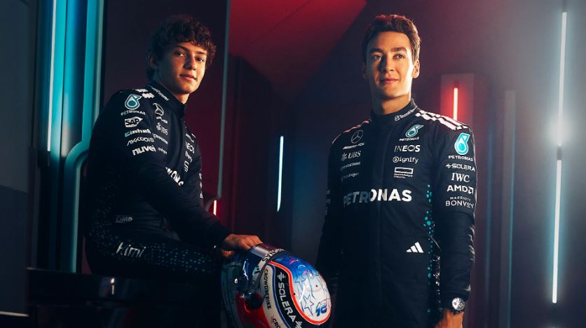 Mercedes Antonelli Russell F1