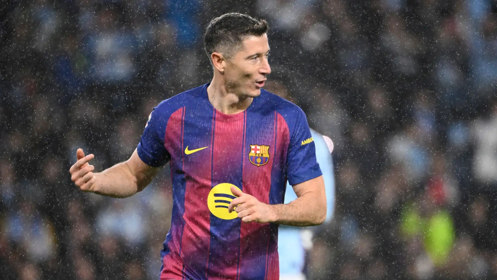 Lewandowski Barcelona Kane