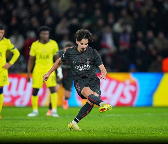 Vitinha PSG x Tottenham