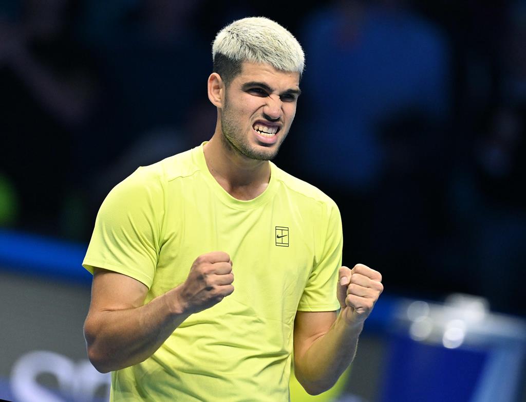 Carlos Alcaraz ATP Finals 2025