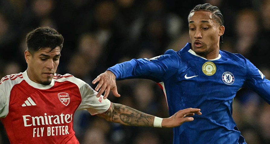 Chelsea e Arsenal em duelo válido pela 13ª rodada do Campeonato Inglês