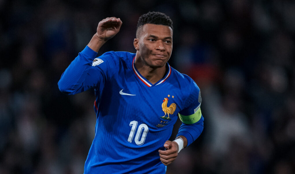Kylian Mbappé França x Ucrânia Eliminatórias