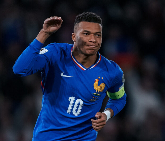 Kylian Mbappé França x Ucrânia Eliminatórias