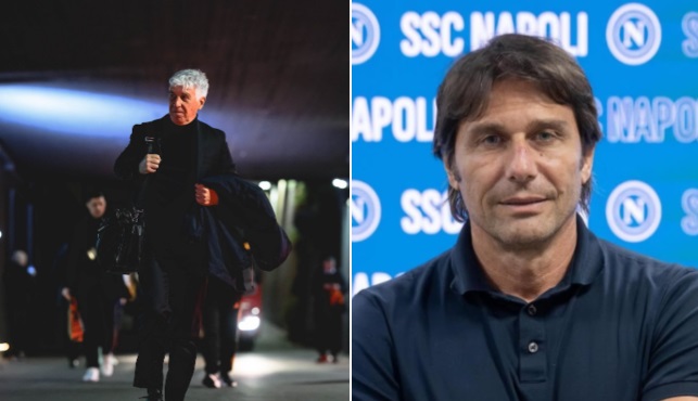 Roma x Napoli tem duelo entre Gasperini x Conte