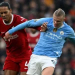 virgil e haaland manchester city liverpool haaland