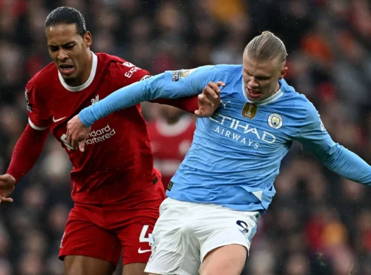 virgil e haaland manchester city liverpool haaland