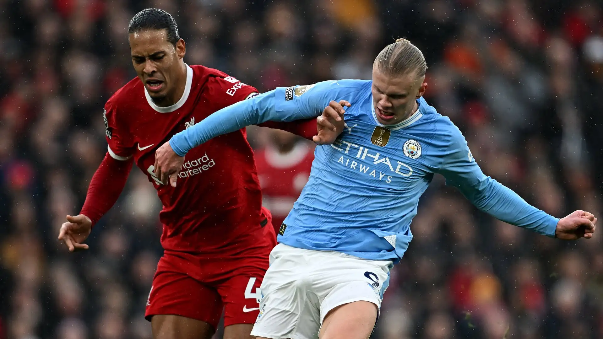 virgil e haaland manchester city liverpool haaland