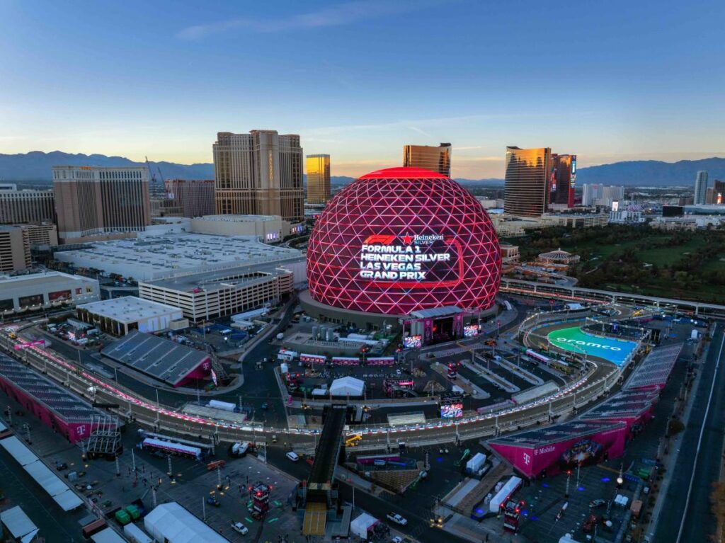 Las Vegas é a capital das ativações na F1