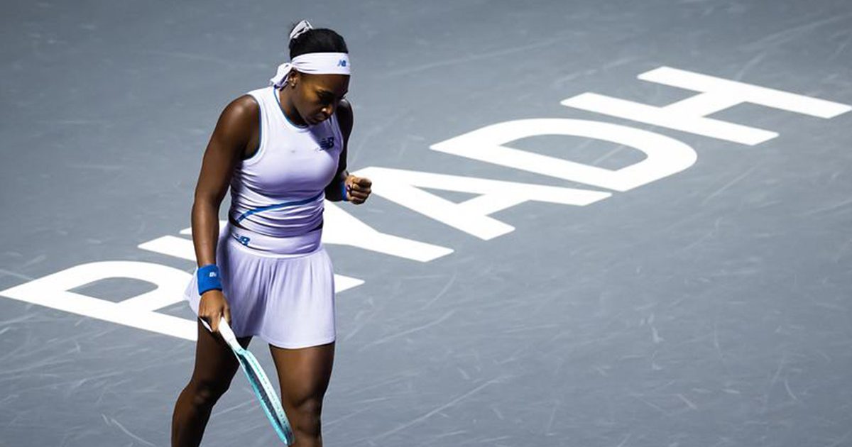 Coco Gauff WTA Finals 2025