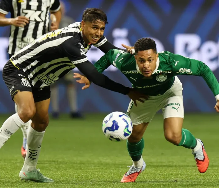 Palmeiras x Santos, BR 2025, Vitor Roque