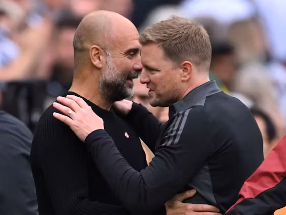 Eddie howe e guardiola