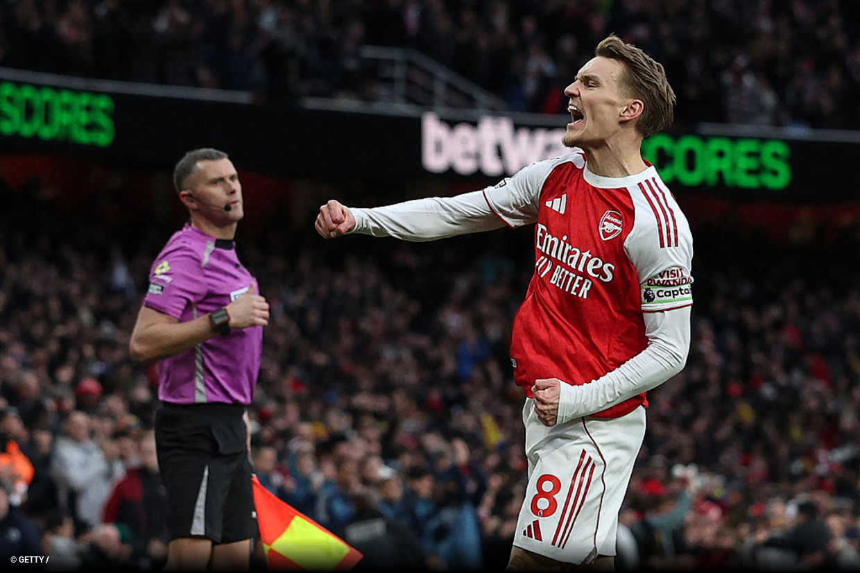 Odegaard, Premier League