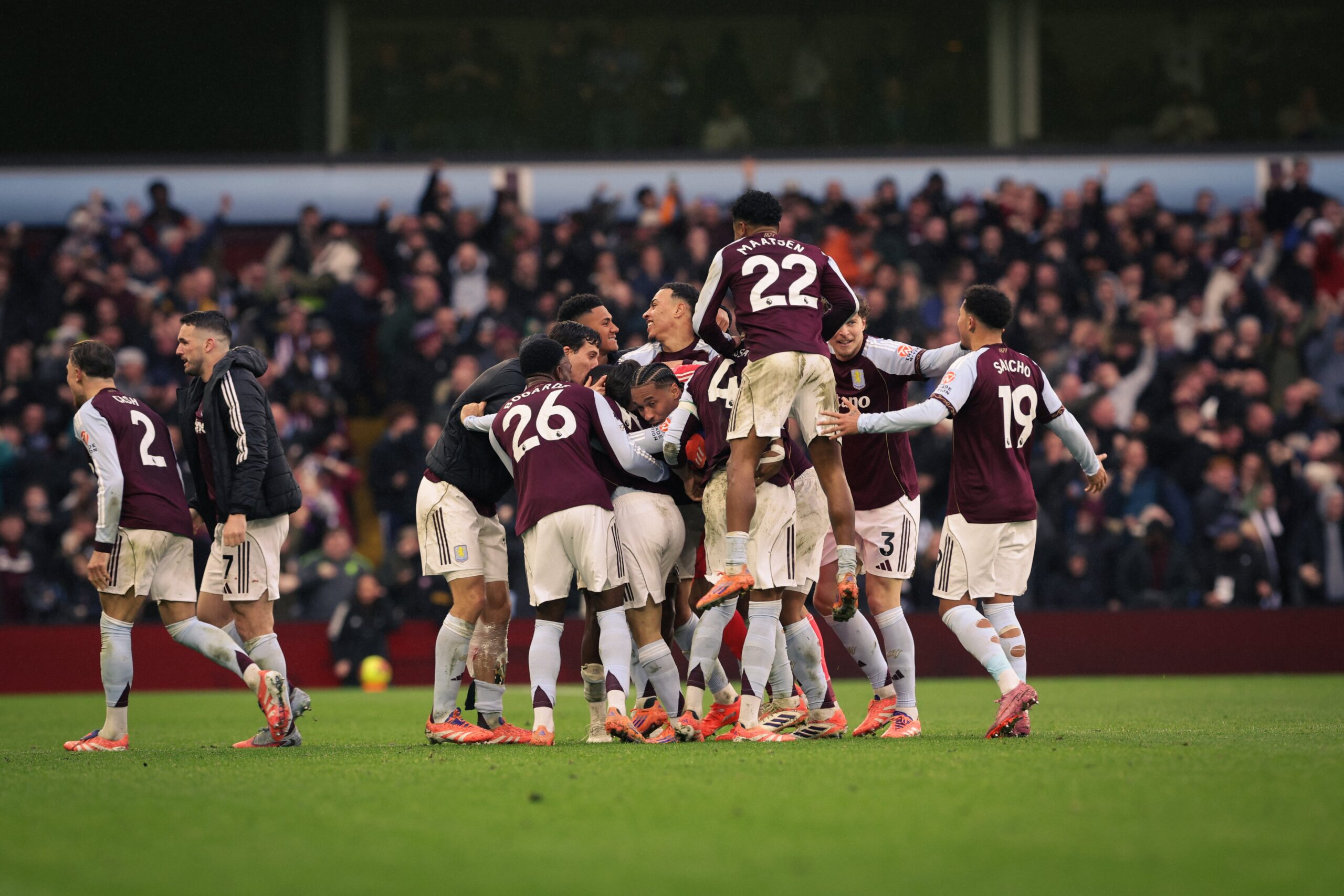 Aston Villa x Arsenal Premier League 2025/26