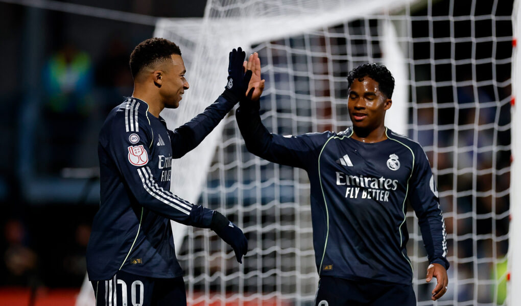 Copa del Rey Real Madrid Kylian Mbappé Endrick