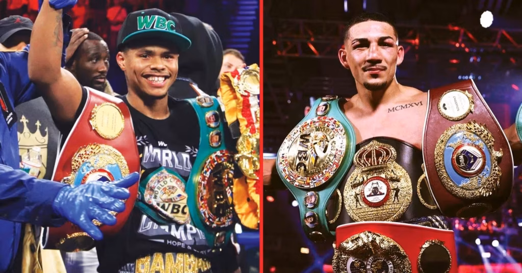 Shakur Stevenson e Teófimo López farão o primeiro duelo de campeões de 2026 