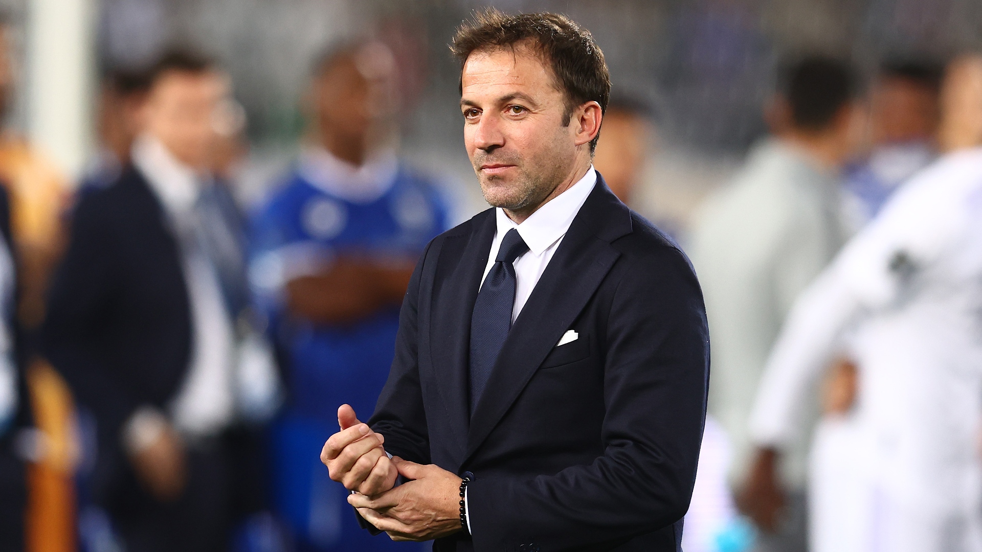 Na atualidade, Alessandro Del Piero é comentarista esportivo e integrante do canal Sky Sports. Foto: Getty Images