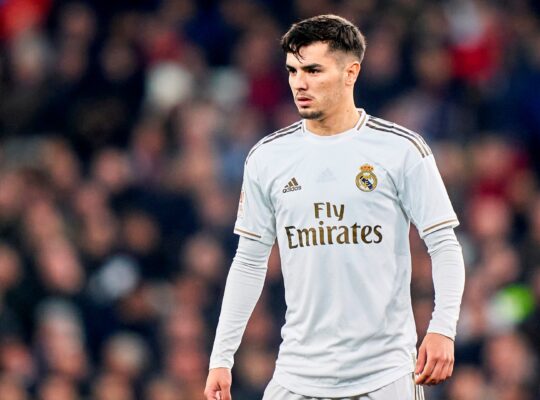 Brahim Díaz em ação pelo Real Madrid. Foto: Getty Images