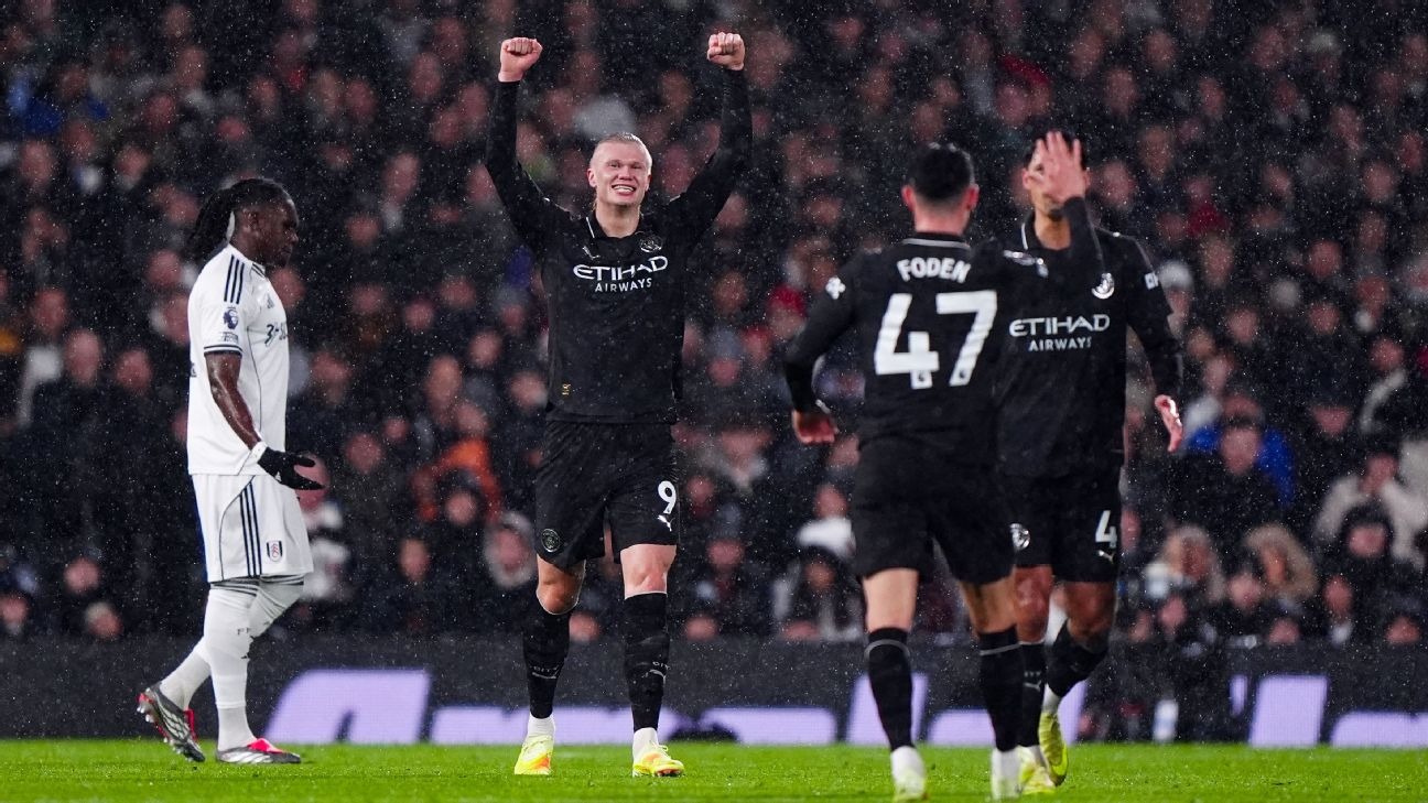 Manchester City Fulham Premier League
