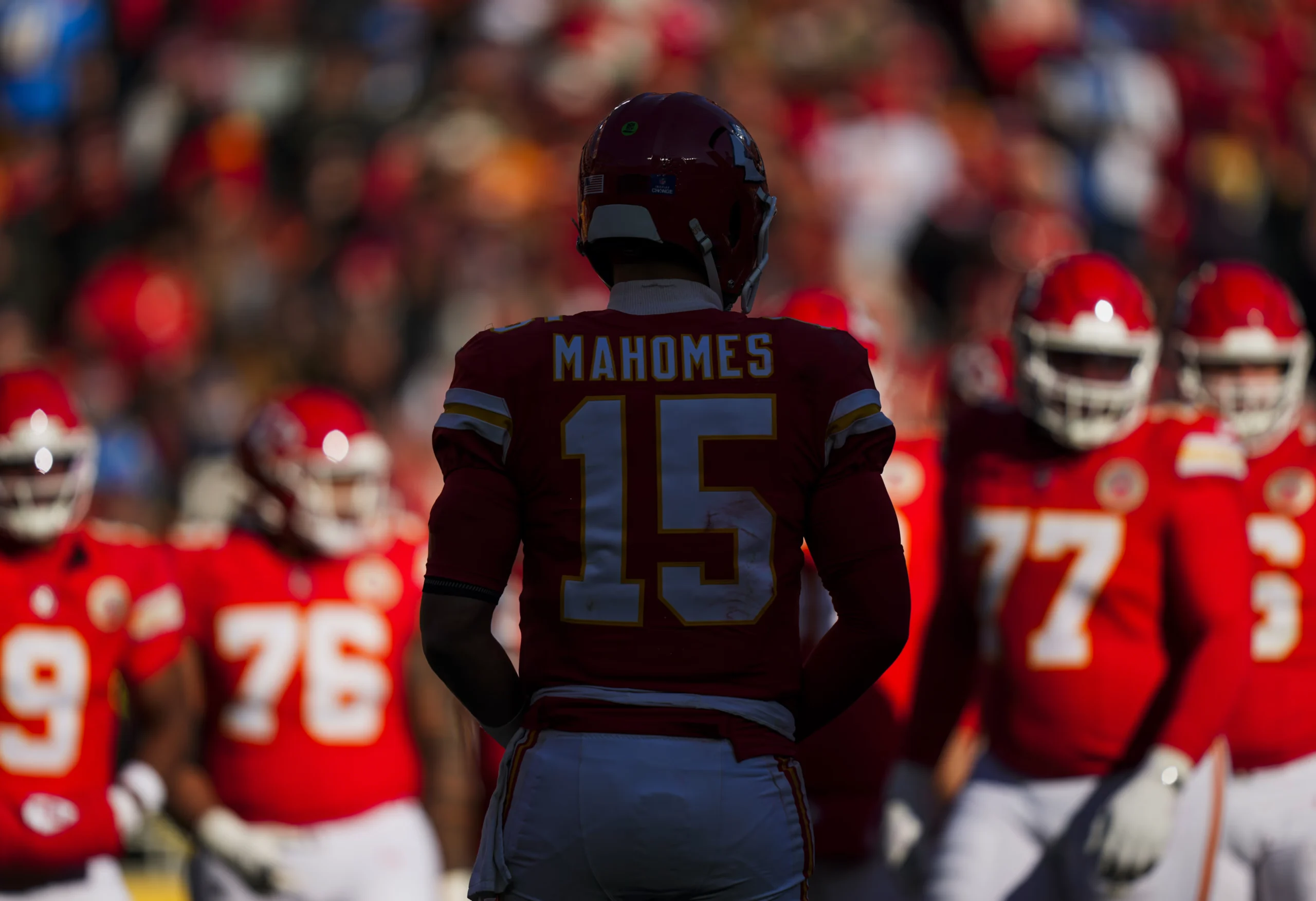 Patrick Mahomes (Foto: Jay Biggerstaff-Imagn Images)