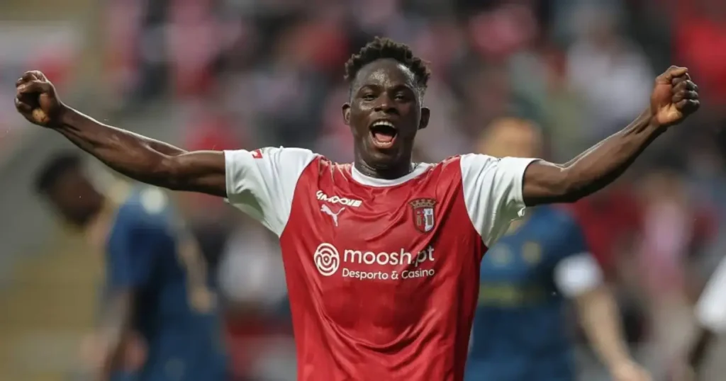 Revelado na base do Braga, Roger Fernandes é um dos monitorados pela Inter. Foto: AFP/Getty Images.