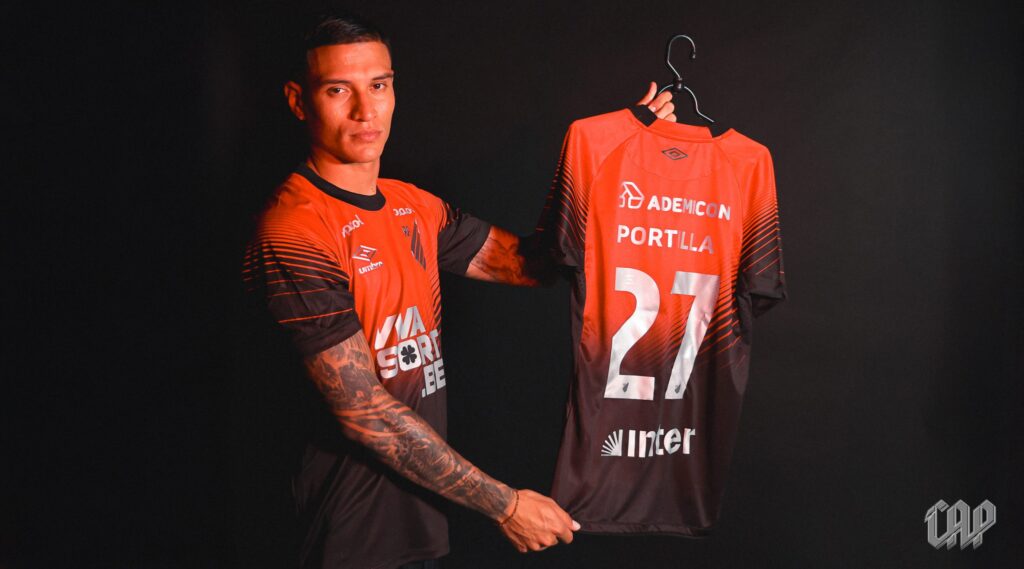 De volta à elite do Brasileirão, o Athletico anunciou Portilla no primeiro sábado do ano (03). Foto: Duda Matoso / athletico.com.br