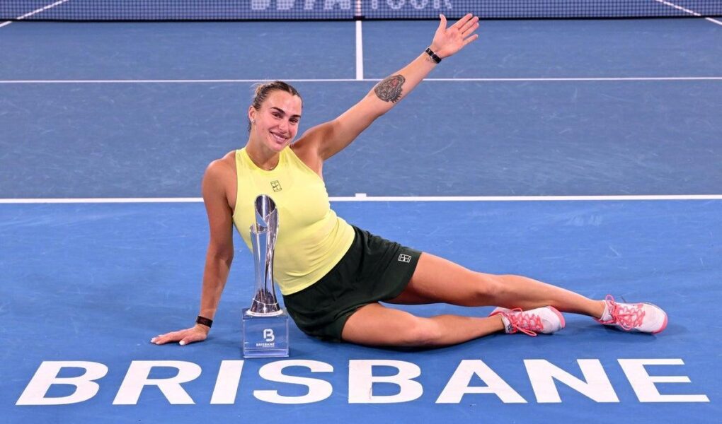 Campeões ATP WTA Aryna Sabalenka