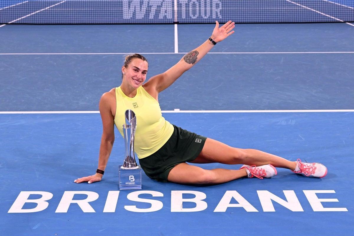 Campeões ATP WTA Aryna Sabalenka