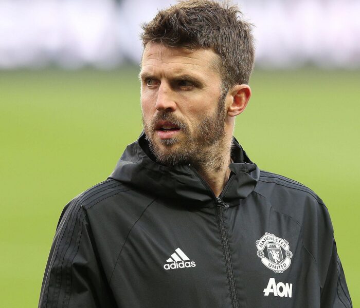 Michael Carrick, técnico do Manchester United. Foto: Divulgação/Manchester United.