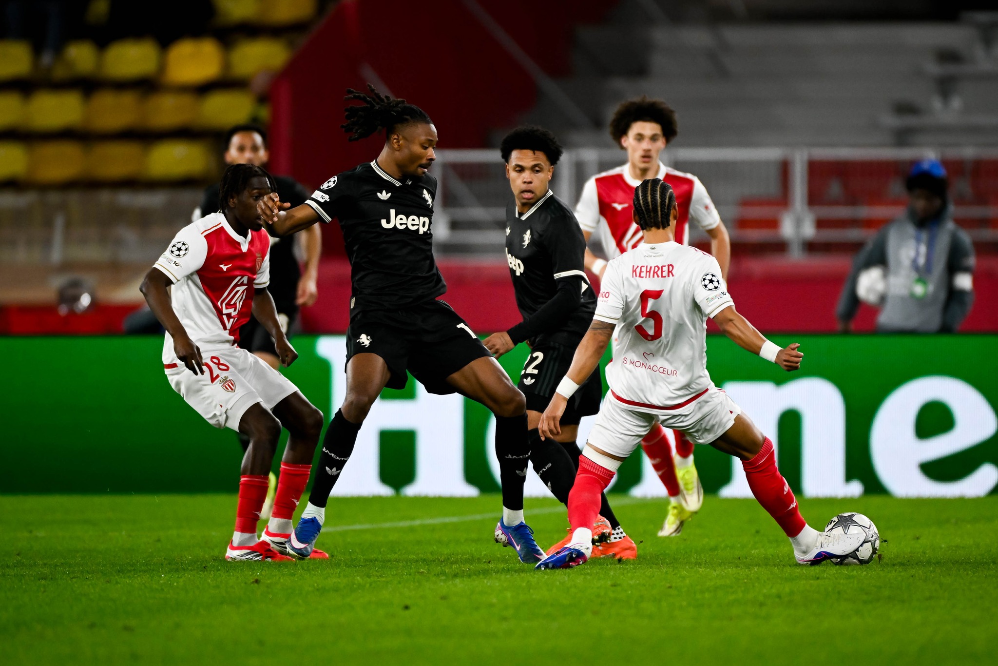Monaco x Juventus Champions League 2025/26