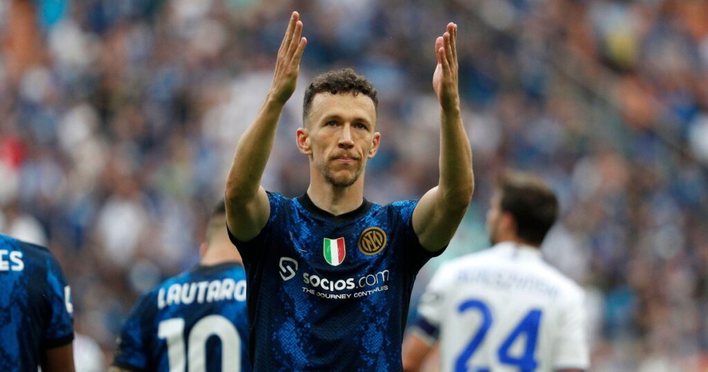 Perisic já representou as cores da Inter de Milão. Foto: Reprodução/Planet Football.