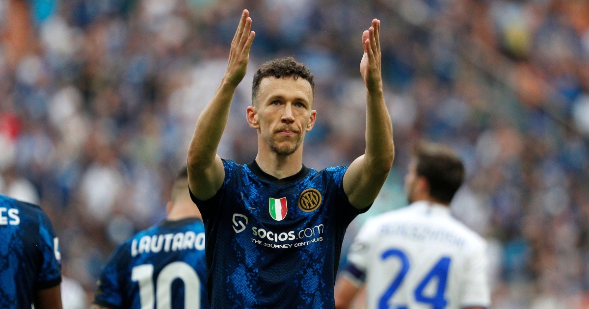 Perisic já representou as cores da Inter de Milão. Foto: Reprodução/Planet Football.