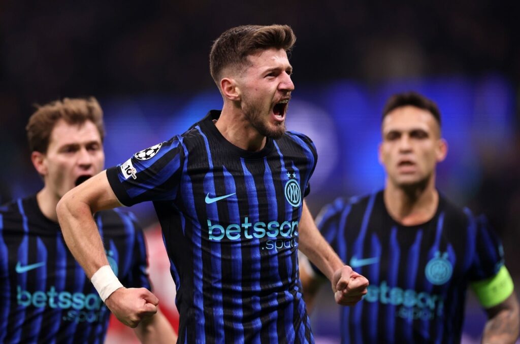 Sucic, jogador da Inter de Milão. Foto: Foto: Carl Recine/Getty Images